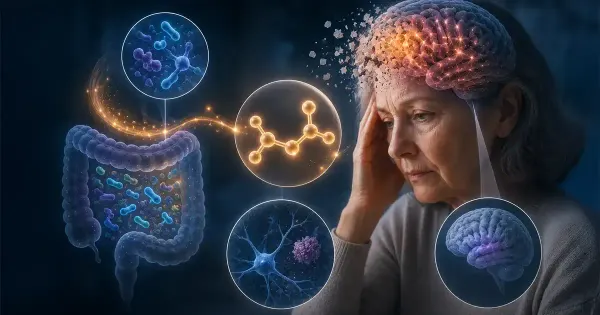 Les premiers signes avant-coureurs n'apparaissent pas dans le cerveau