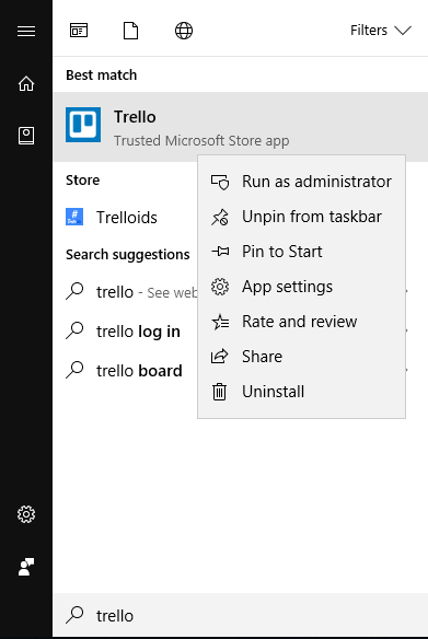 Windows Store apps