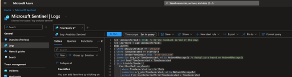 Message Post-Delivery Analysis Using Microsoft Sentinel To Improve Email Threat Detection and Response