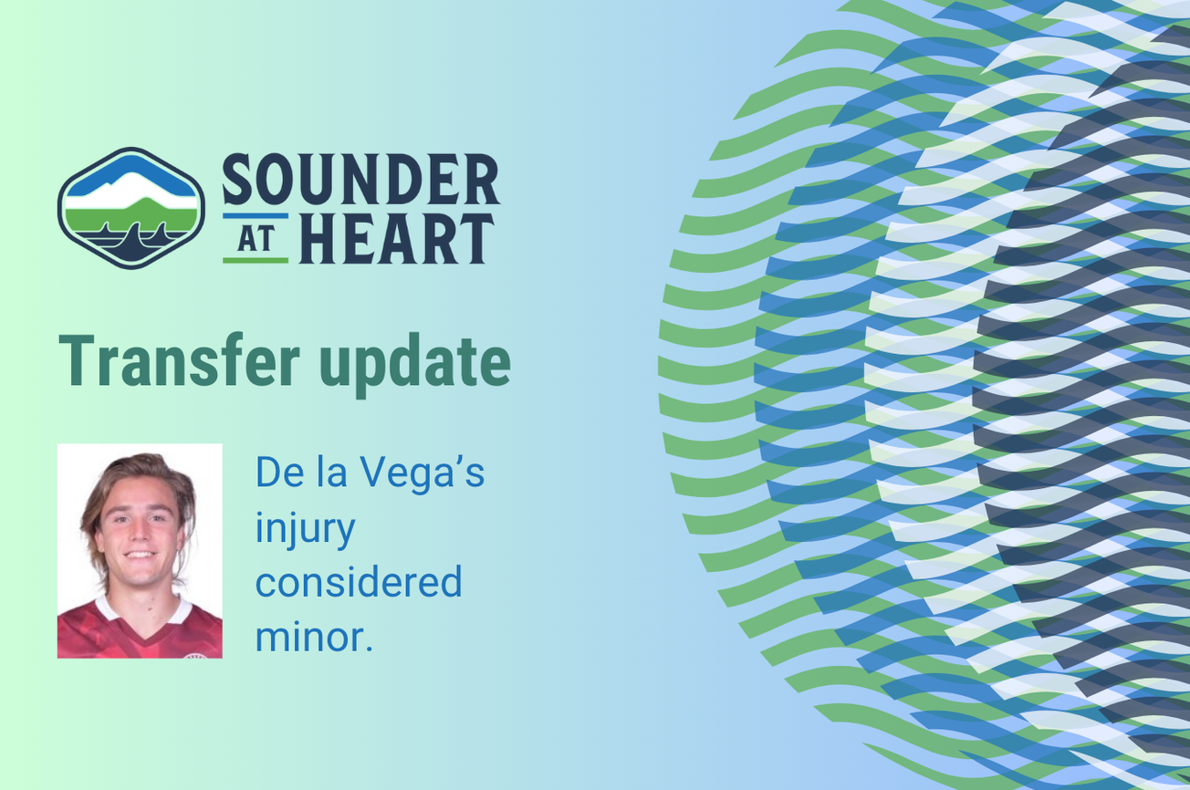 Pedro de la Vega injured at U23 camp, will join Sounders early