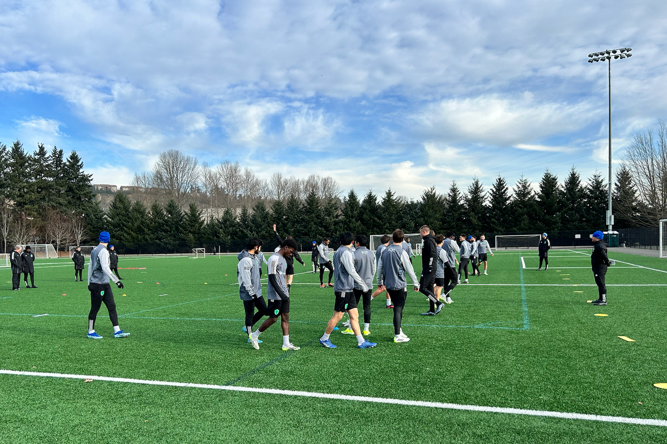 Training notes: A spirited first day