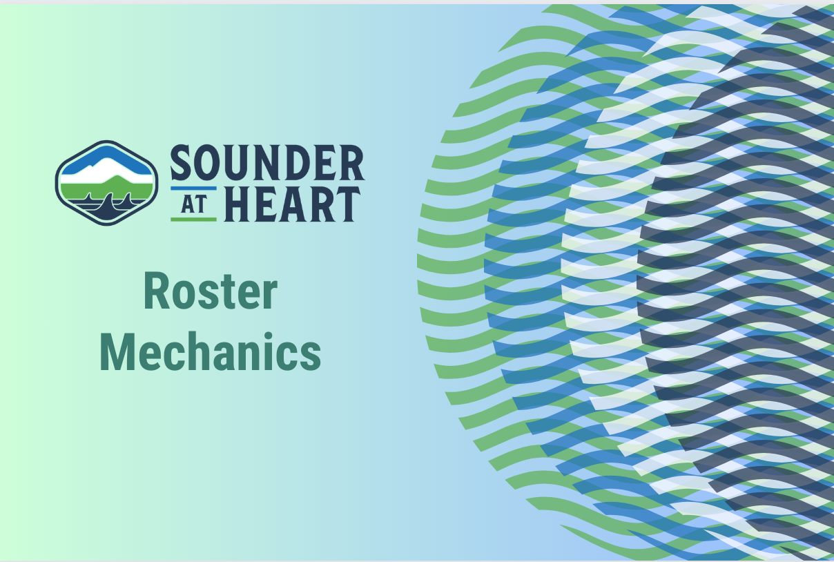 Latest trade signals Sounders’ roster mostly settled for now