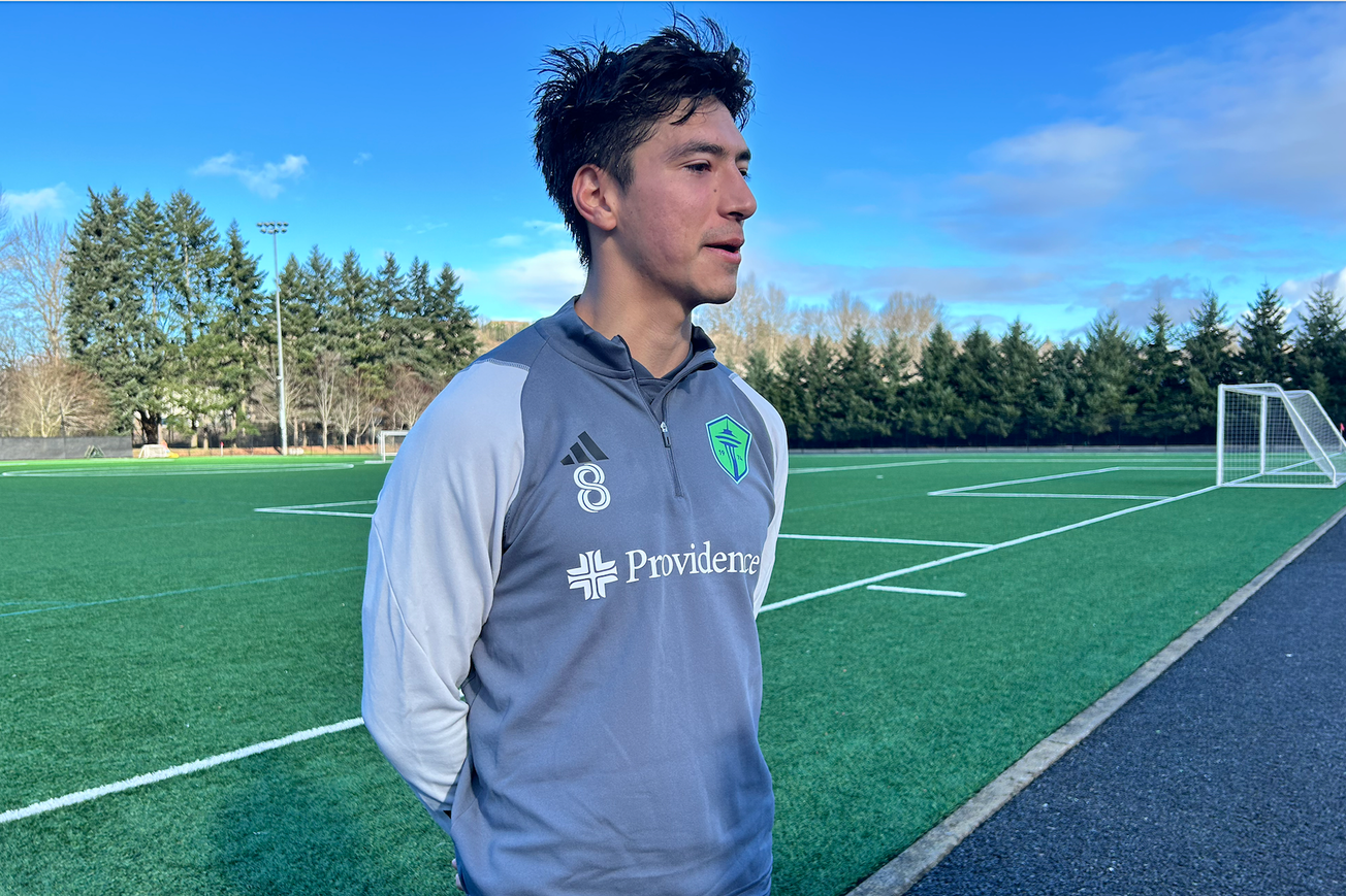 Getting to wear No. 8 is a 'dream come true' for Josh Atencio