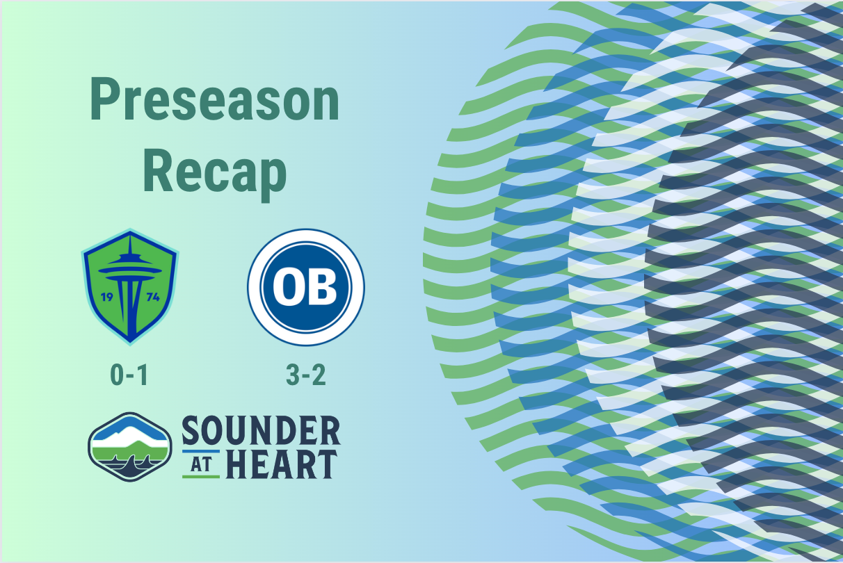 Sounders drop two preseason games to Odense BK
