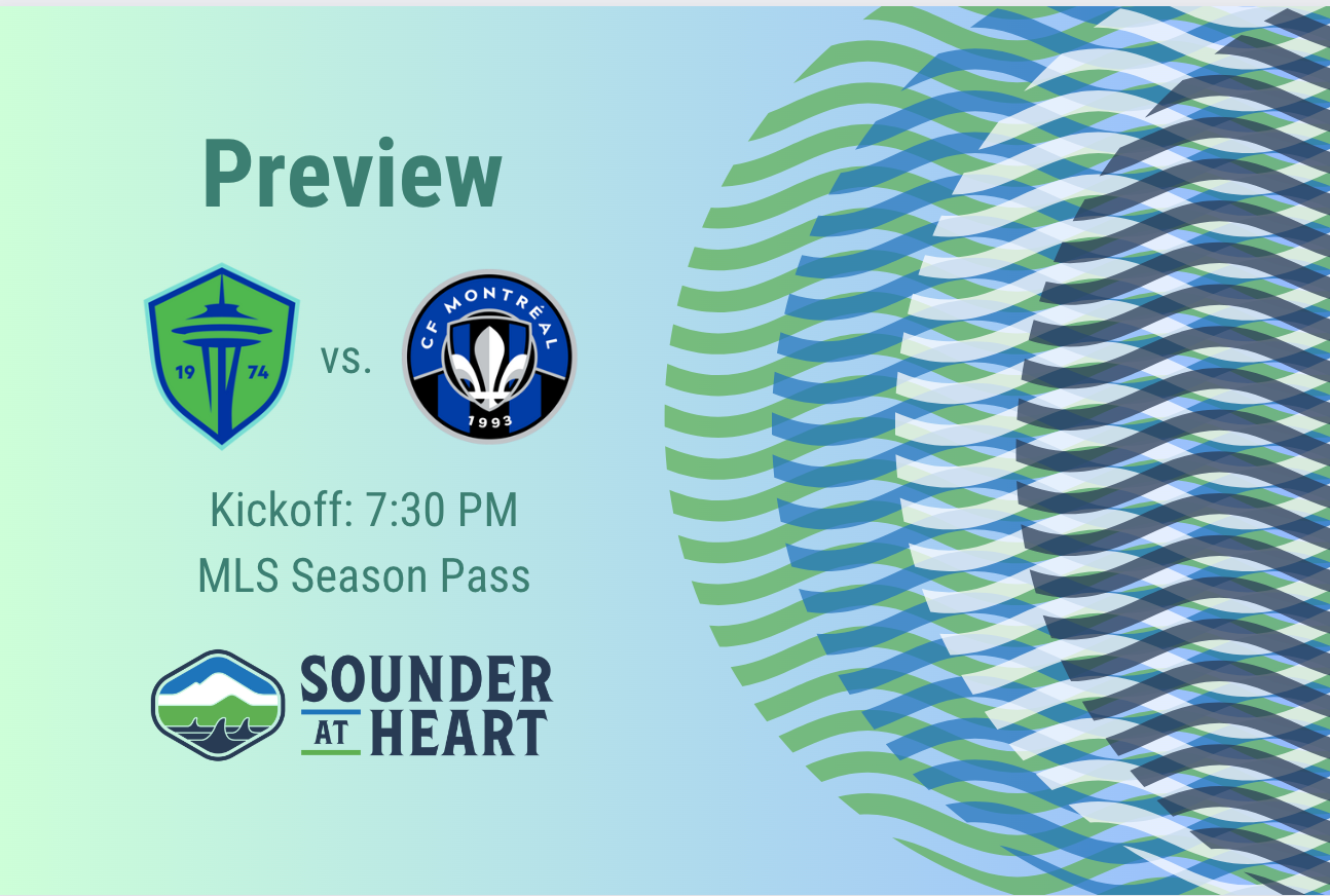 Sounders vs. CF Montreal gamethread