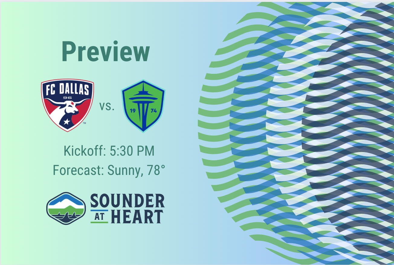 FC Dallas vs. Sounders: Gamethread