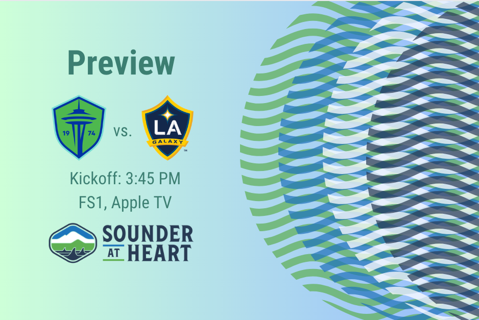Sounders vs. Galaxy: Gamethread