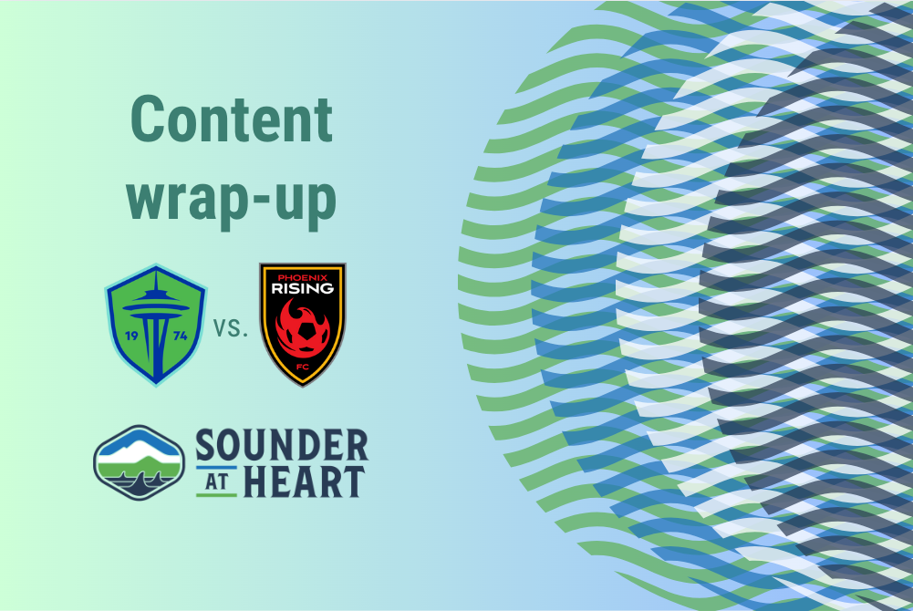 Everything you need to know for Sounders-Phoenix Rising