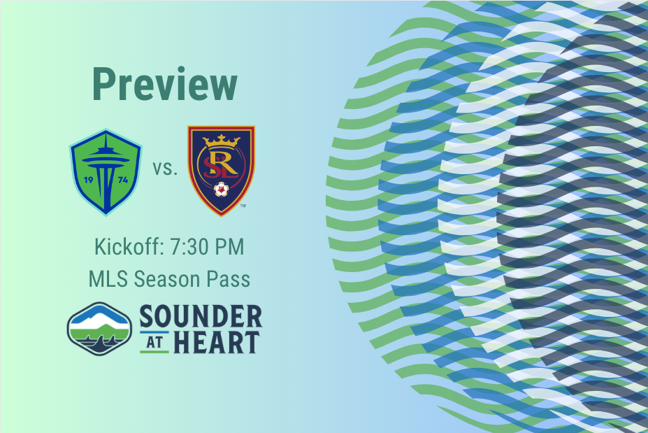Sounders vs. Real Salt Lake: Gamethread