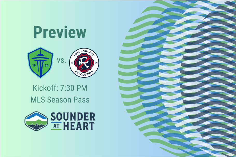 Sounders vs. Revolution: Gamethread