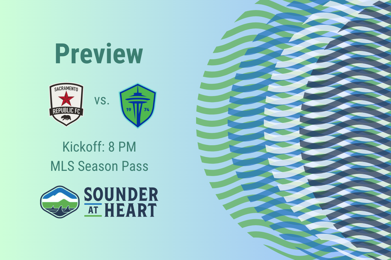 Sacramento Republic vs. Sounders: Gamethread