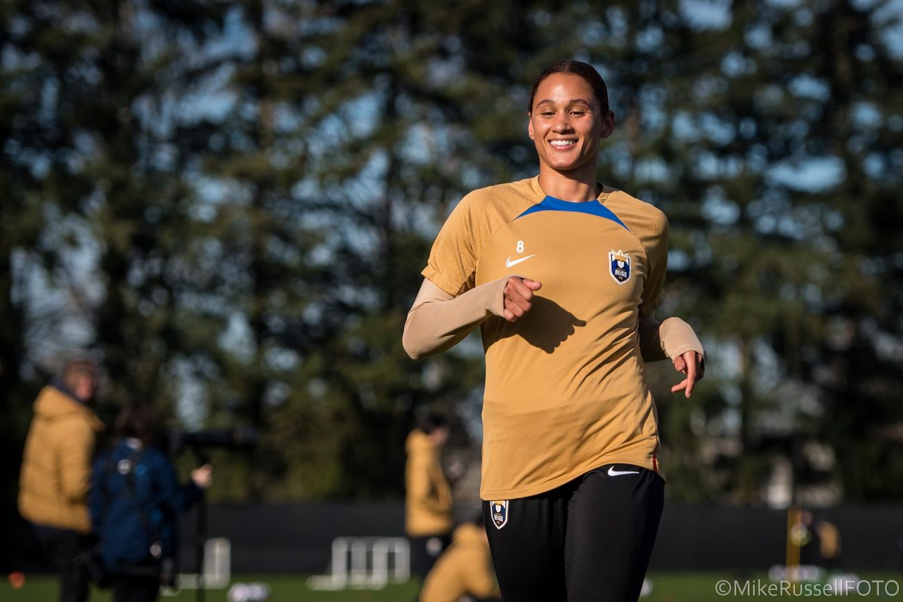 Seattle Reign's first day of preseason had a much different vibe
