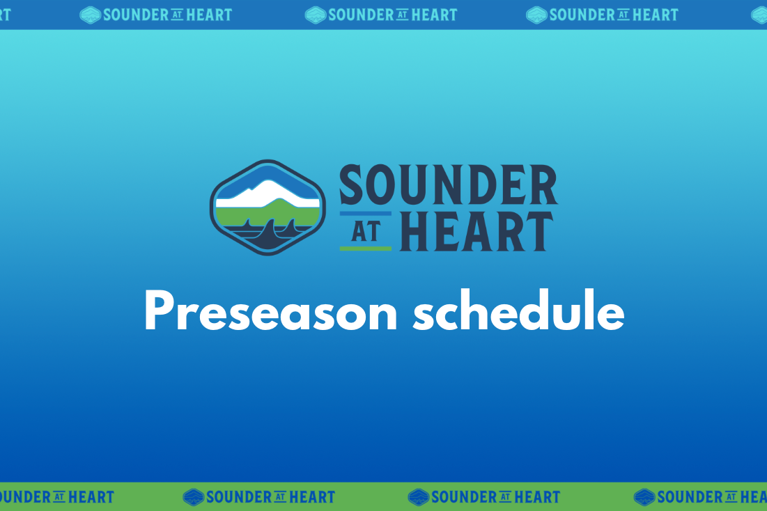 Sounders release 2025 preseason schedule