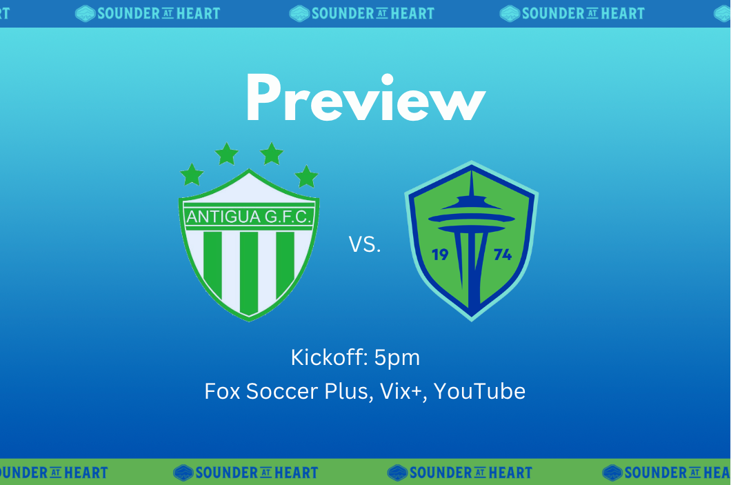 Antigua GFC vs. Sounders: Gamethread