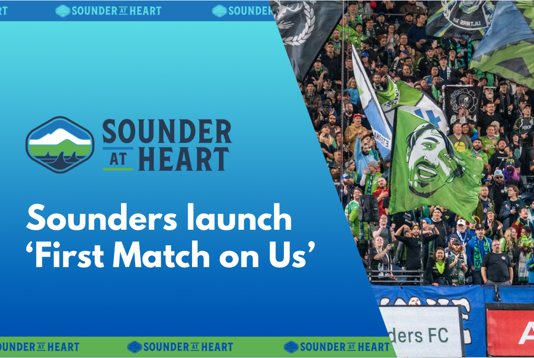 Sounders are offering new fans free tickets