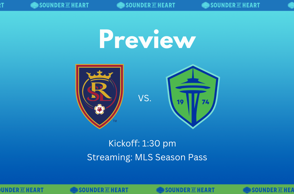 Real Salt Lake vs. Sounders: Gamethread