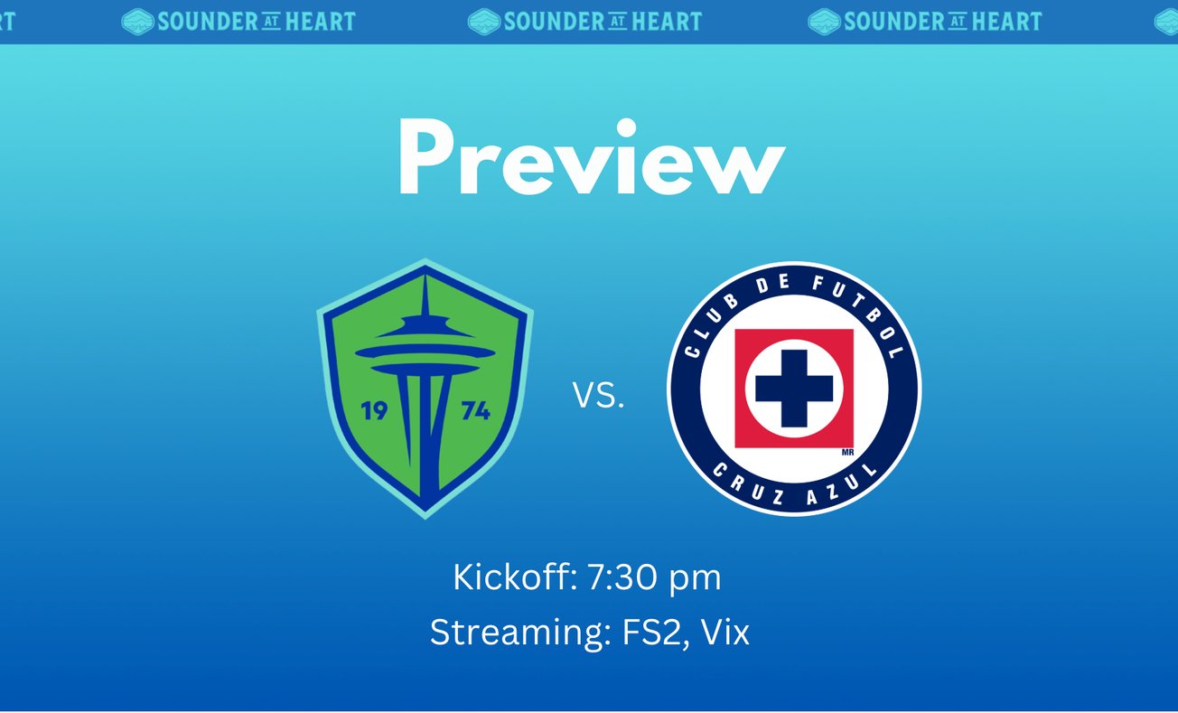 Sounders vs. Cruz Azul: Gamethread