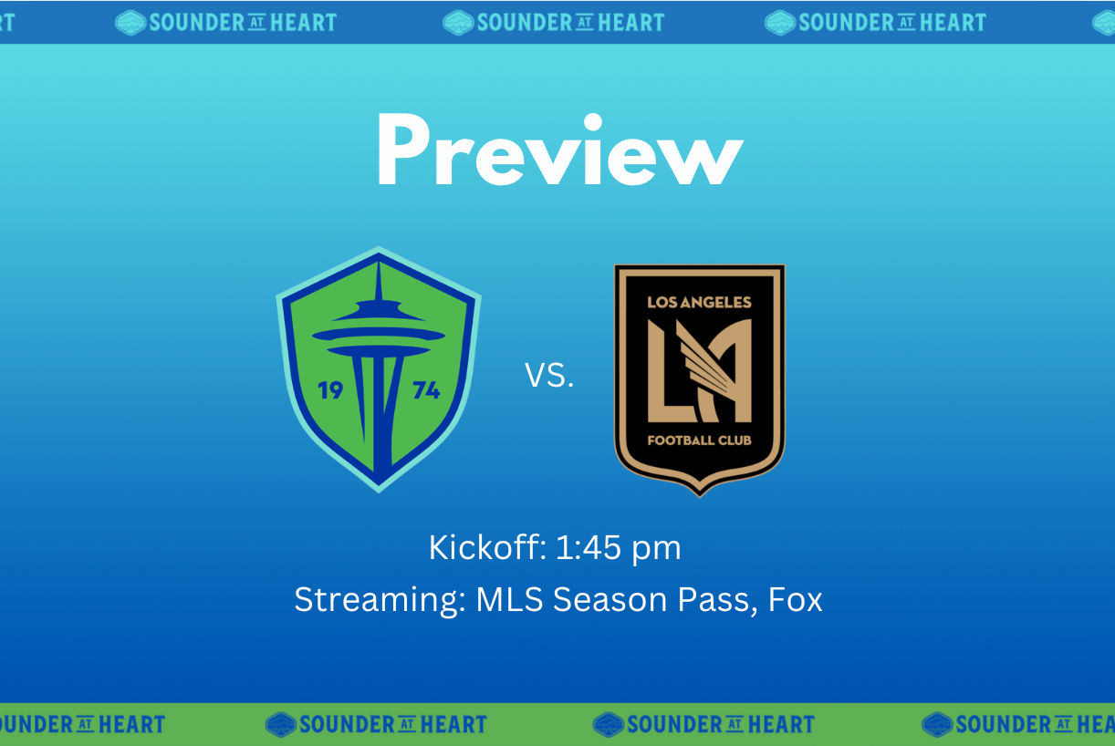 Sounders vs. LAFC: Gamethread
