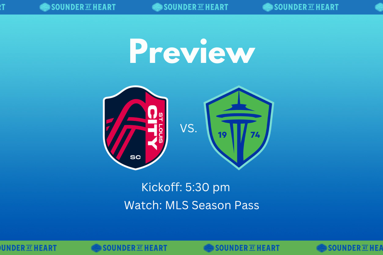 St. Louis City vs. Sounders: Gamethread