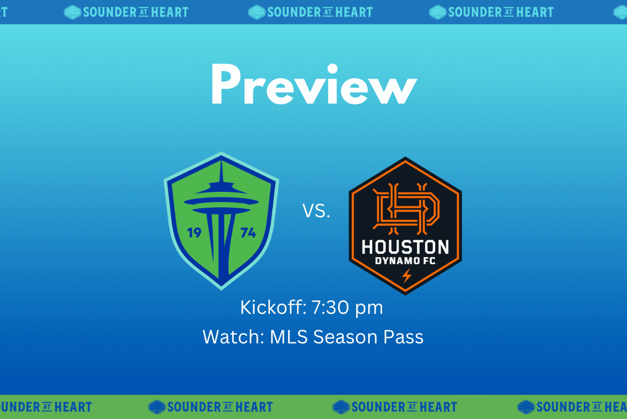 Sounders vs. Dynamo: Gamethread