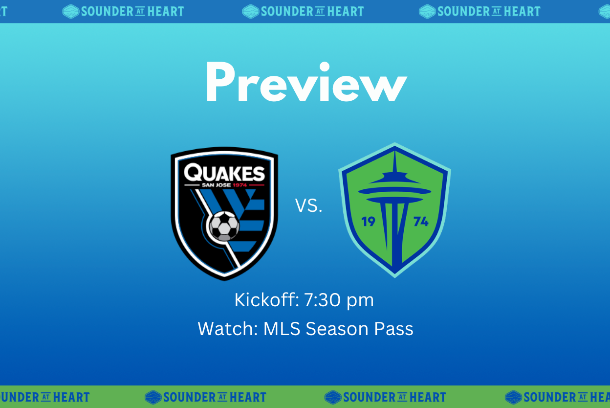 Earthquakes vs. Sounders: Gamethread