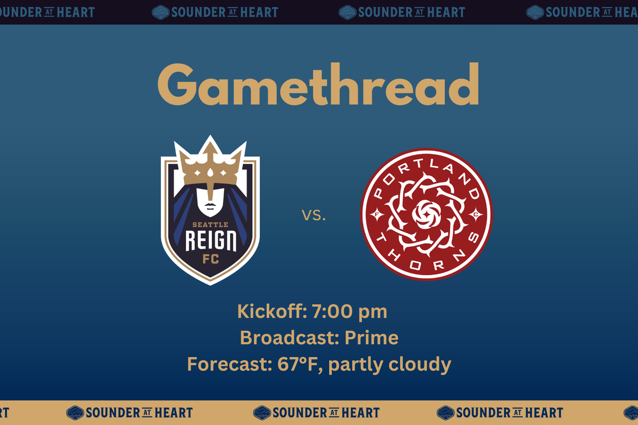 Reign vs. Thorns gamethread logo