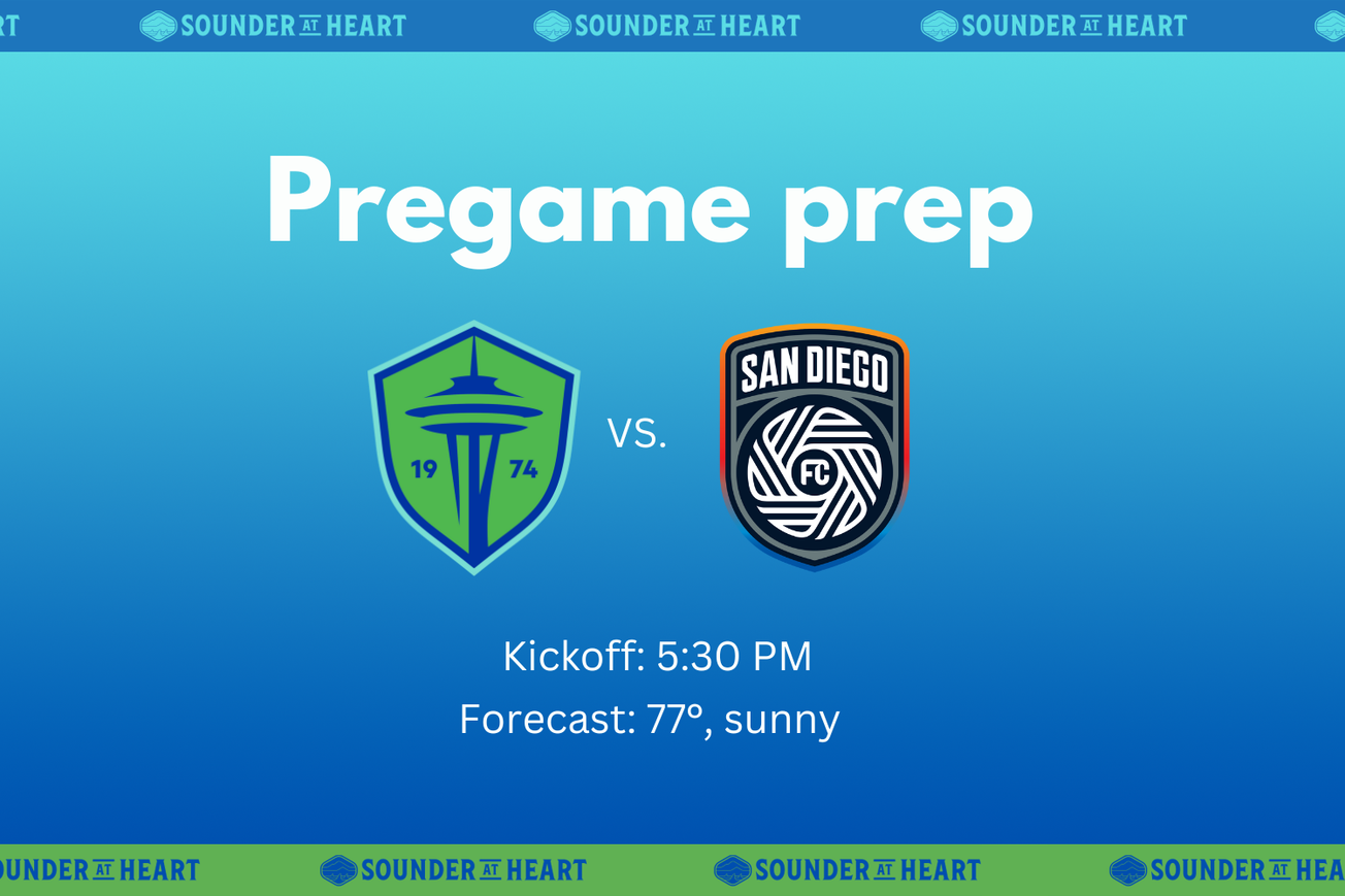 Everything you need to know about Sounders-San Diego FC