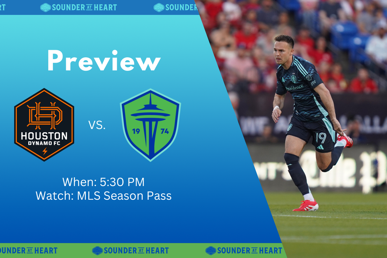 Houston Dynamo vs. Sounders: Gamethread