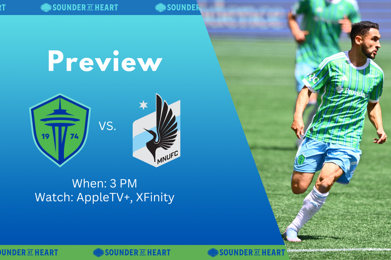 Sounders vs. Minnesota United: Gamethread