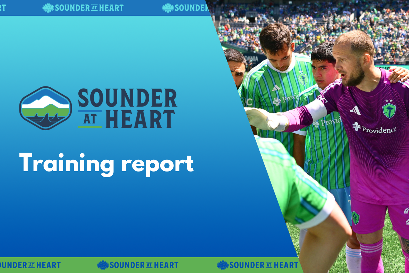 Stefan Frei pays visit to teammates at training