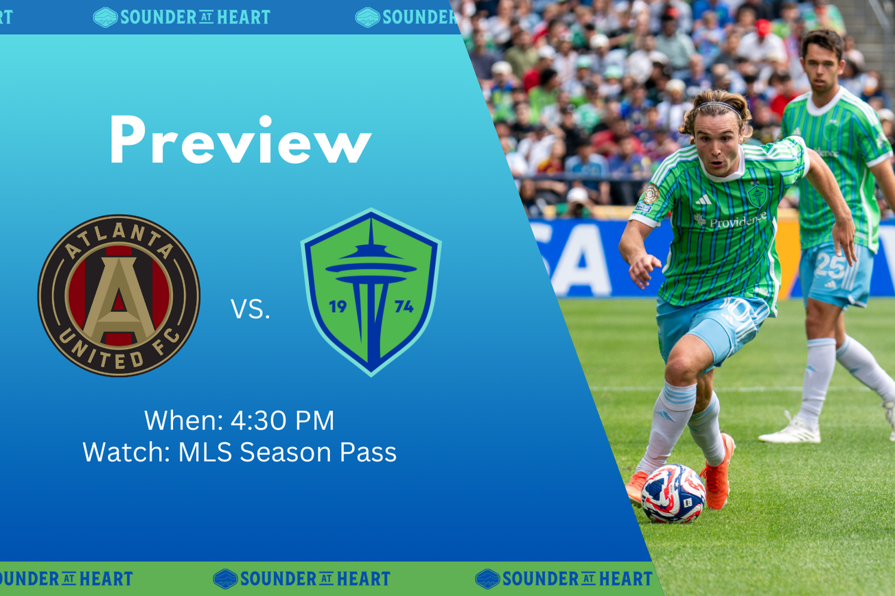 Atlanta United vs. Sounders: Gamethread