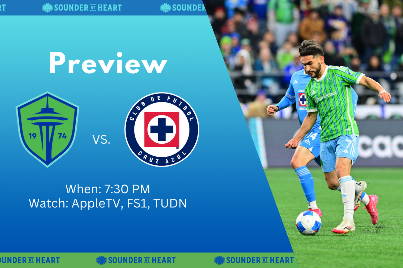 Sounders vs. Cruz Azul: Gamethread