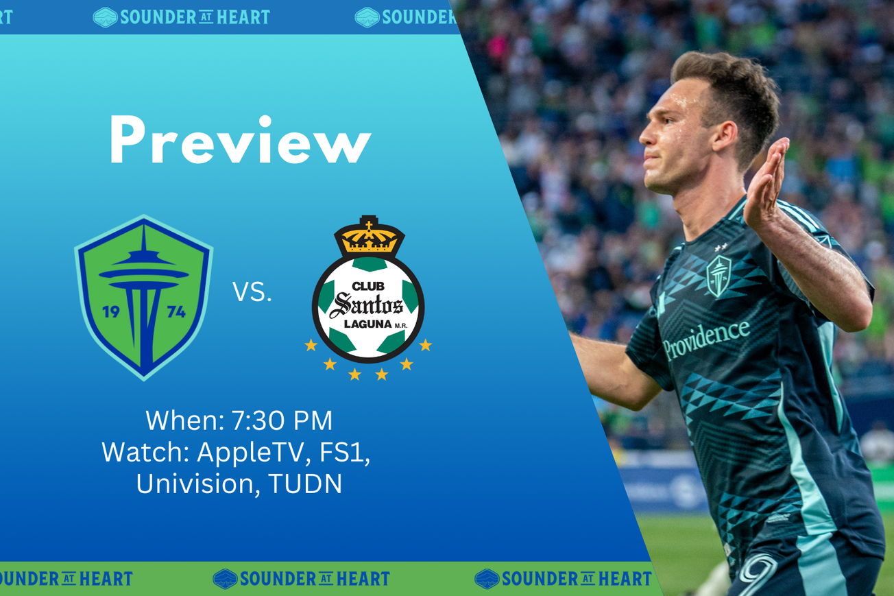 Sounders vs. Santos Laguna: Gamethread