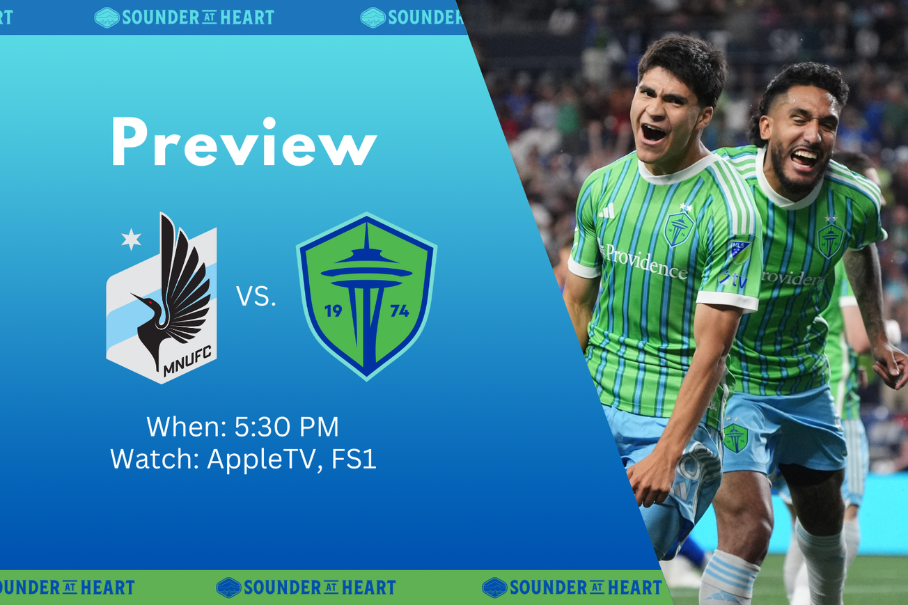 Minnesota United vs. Sounders: Gamethread