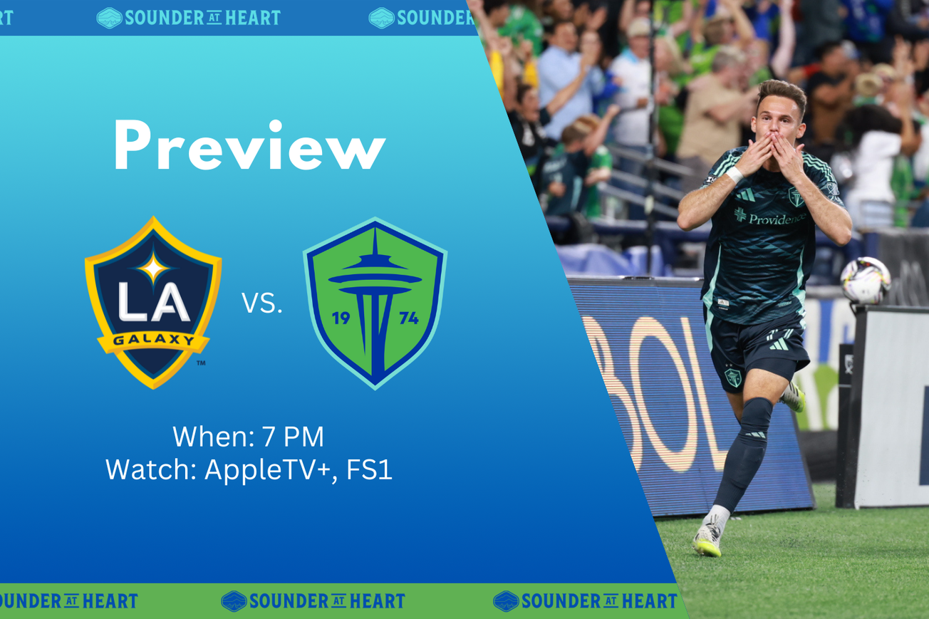 Galaxy vs. Sounders: Gamethread