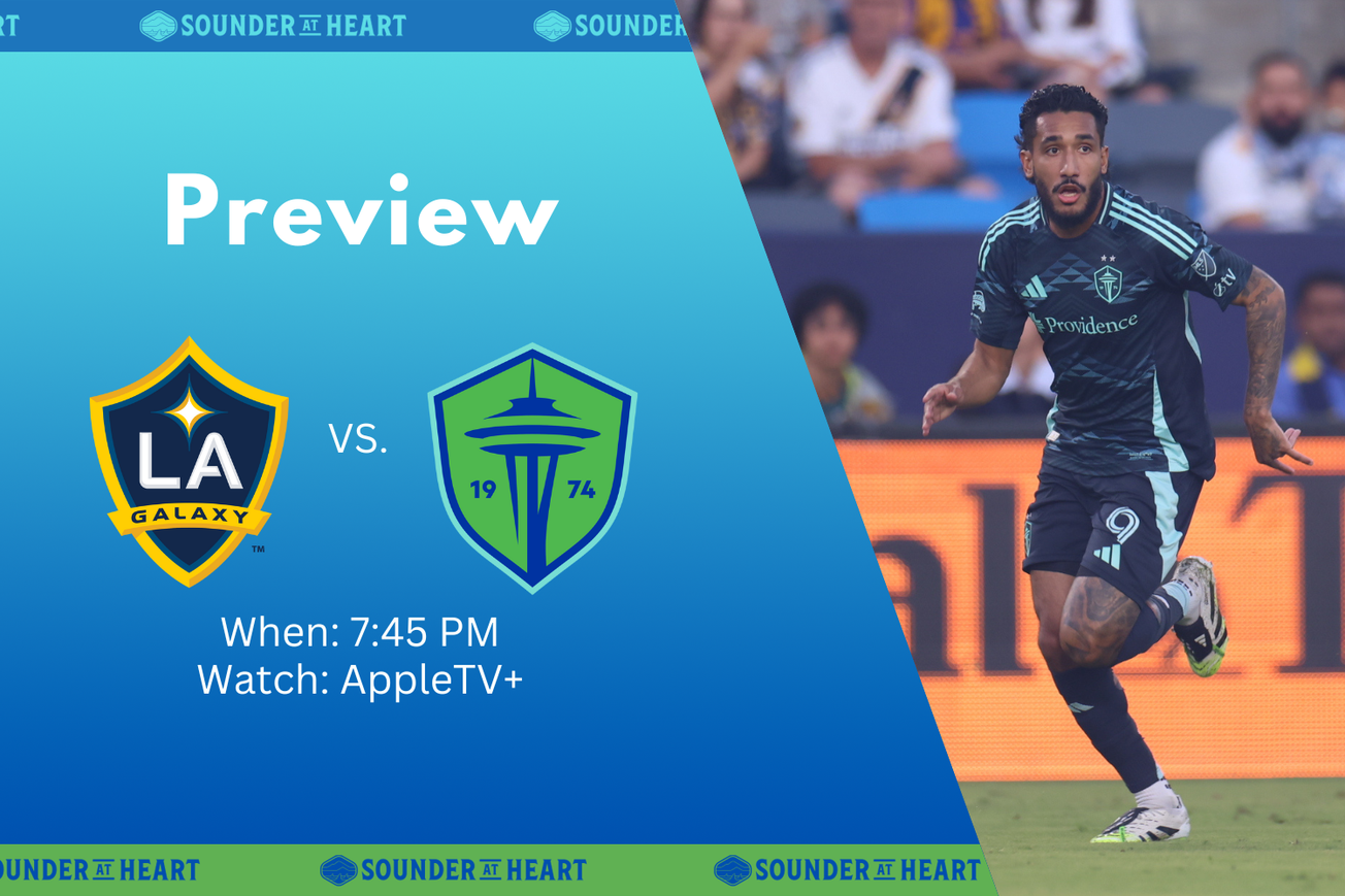Galaxy vs. Sounders: Gamethread