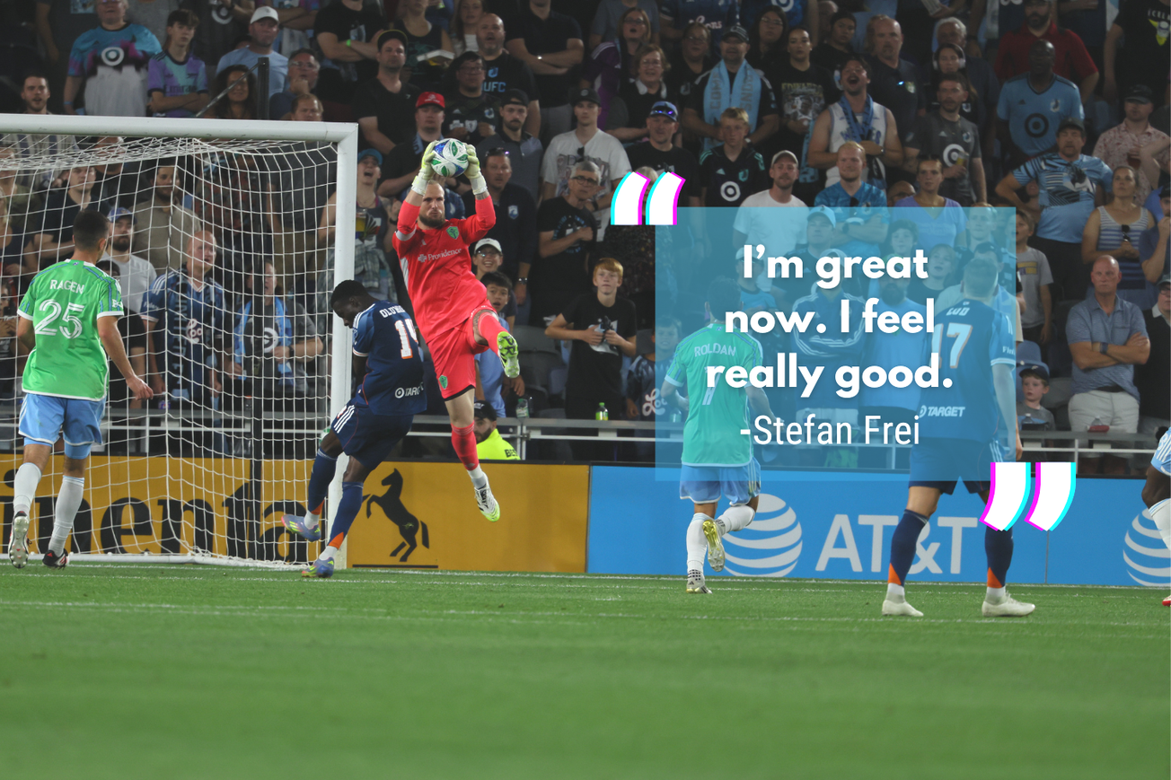 Stefan Frei taking stock of what could come next