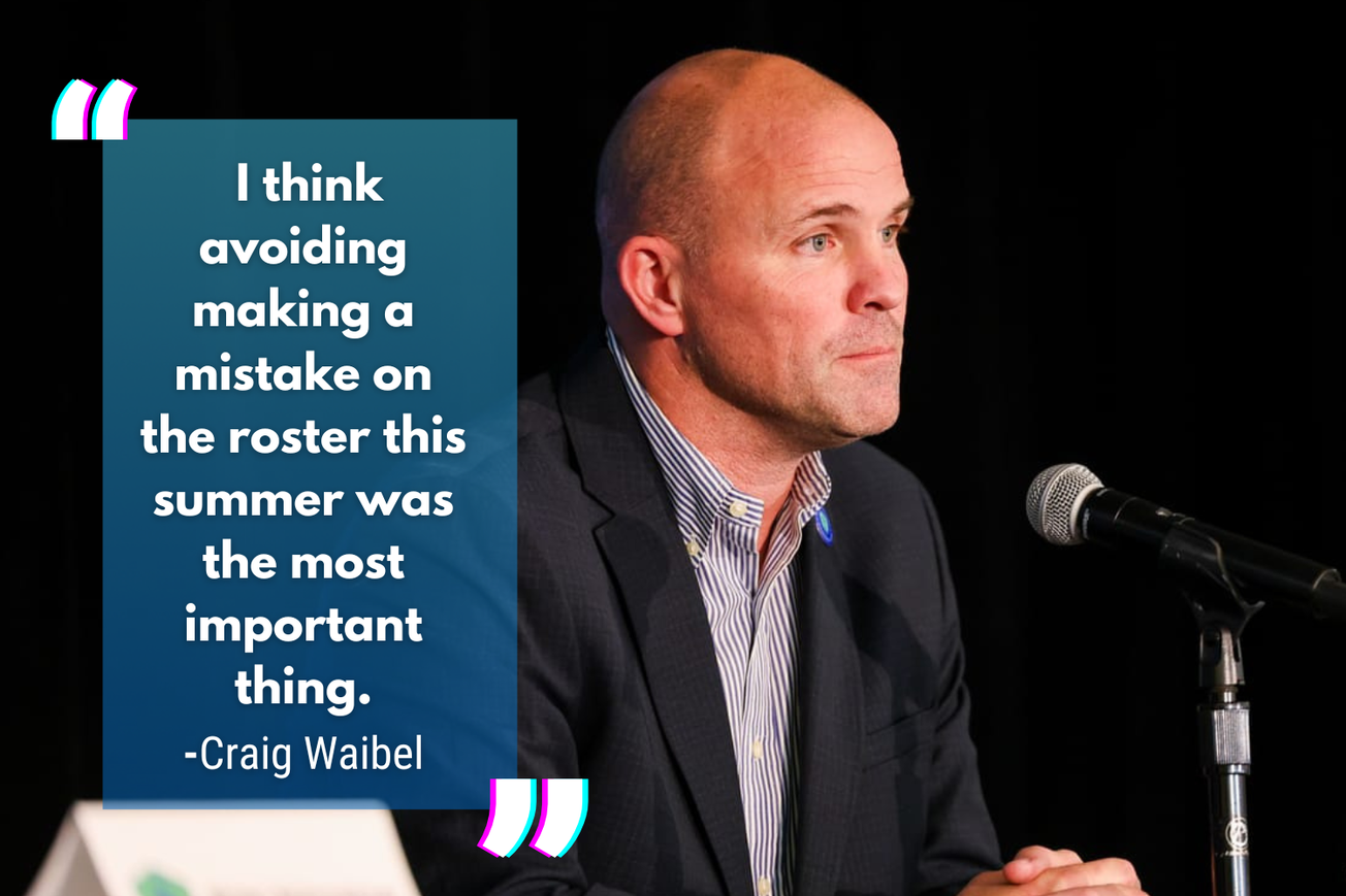 Key takeaways from Craig Waibel’s post transfer window media availability