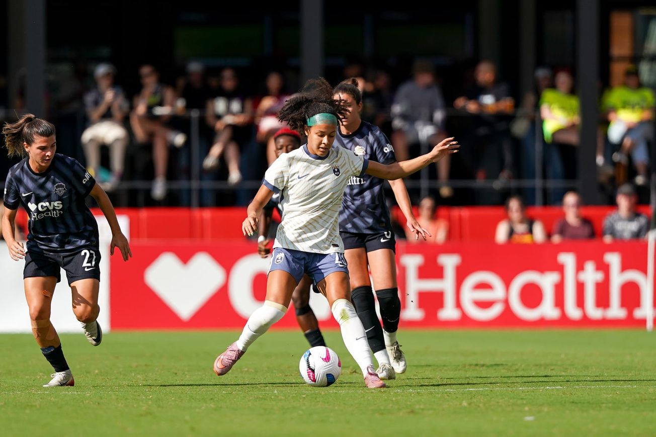 Reign fall 2-0 to Spirit on the road