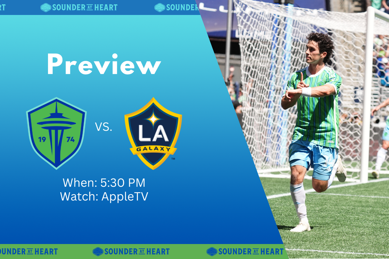 Sounders vs. Galaxy: Gamethread