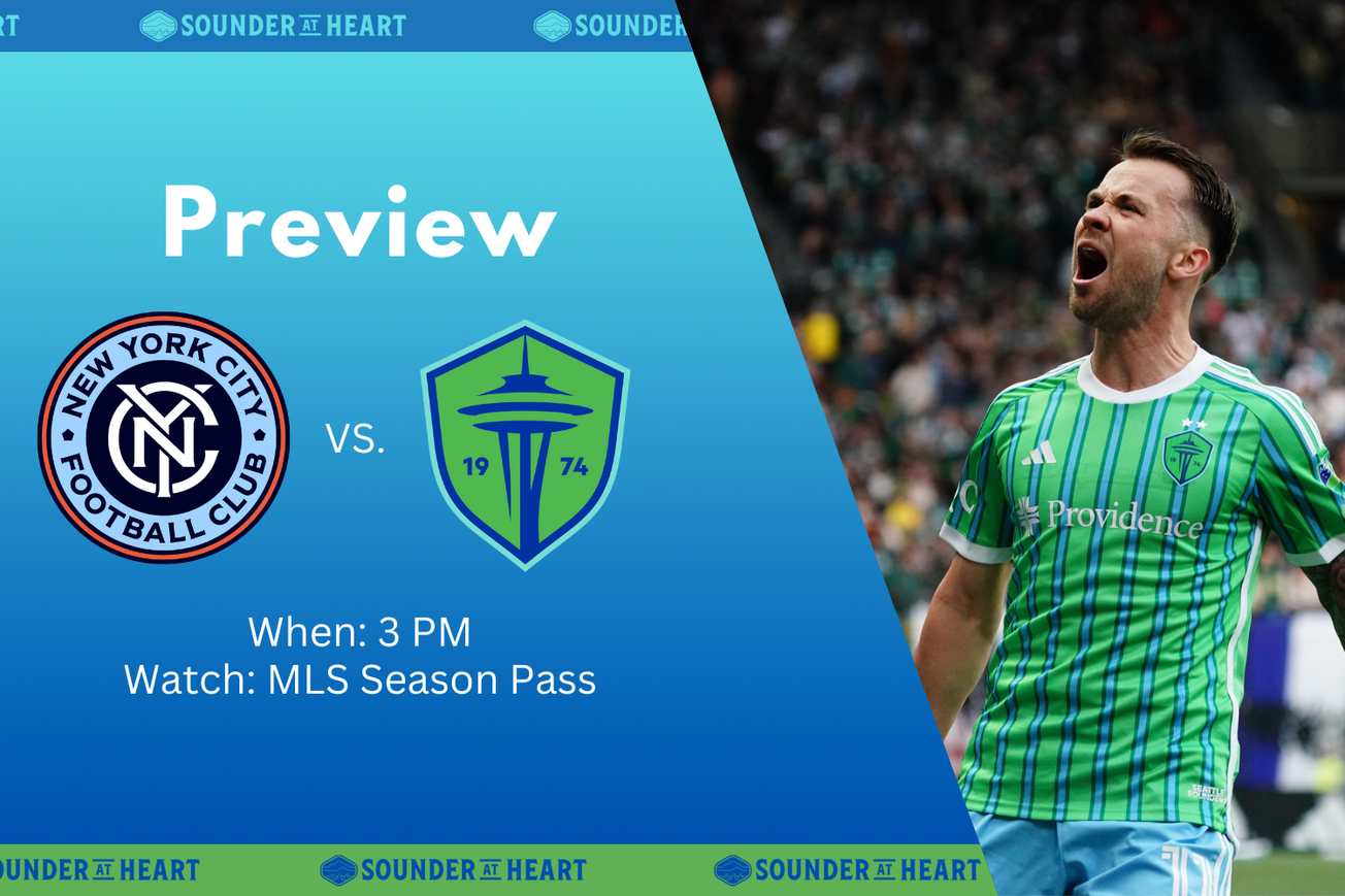 New York City vs. Sounders: Gamethread