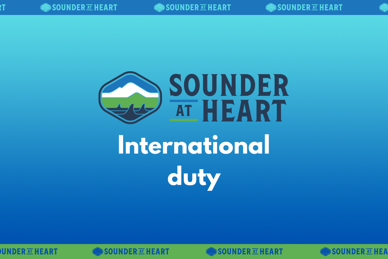 International duty will leave Sounders short-handed this week