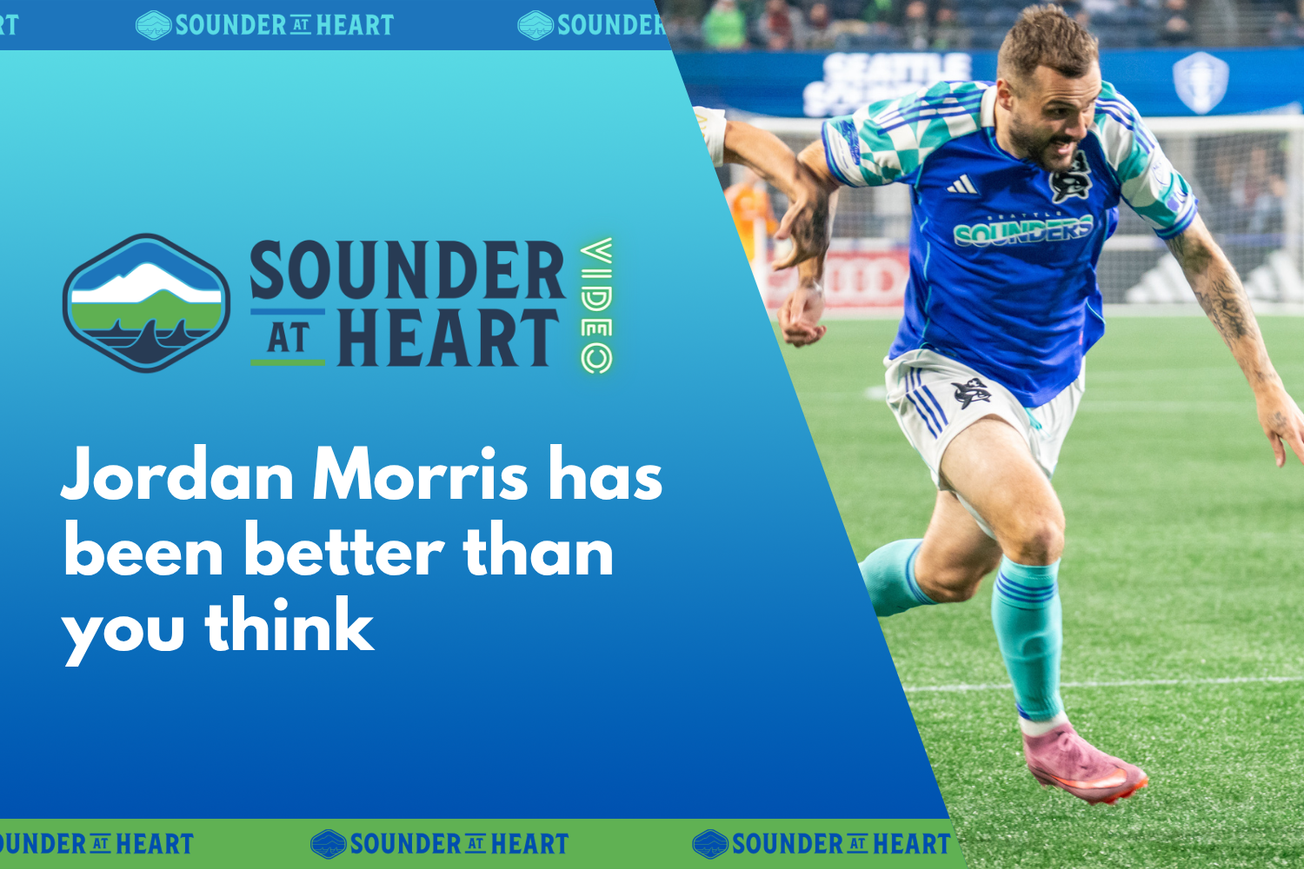 Jordan Morris still gives Sounders' best chance