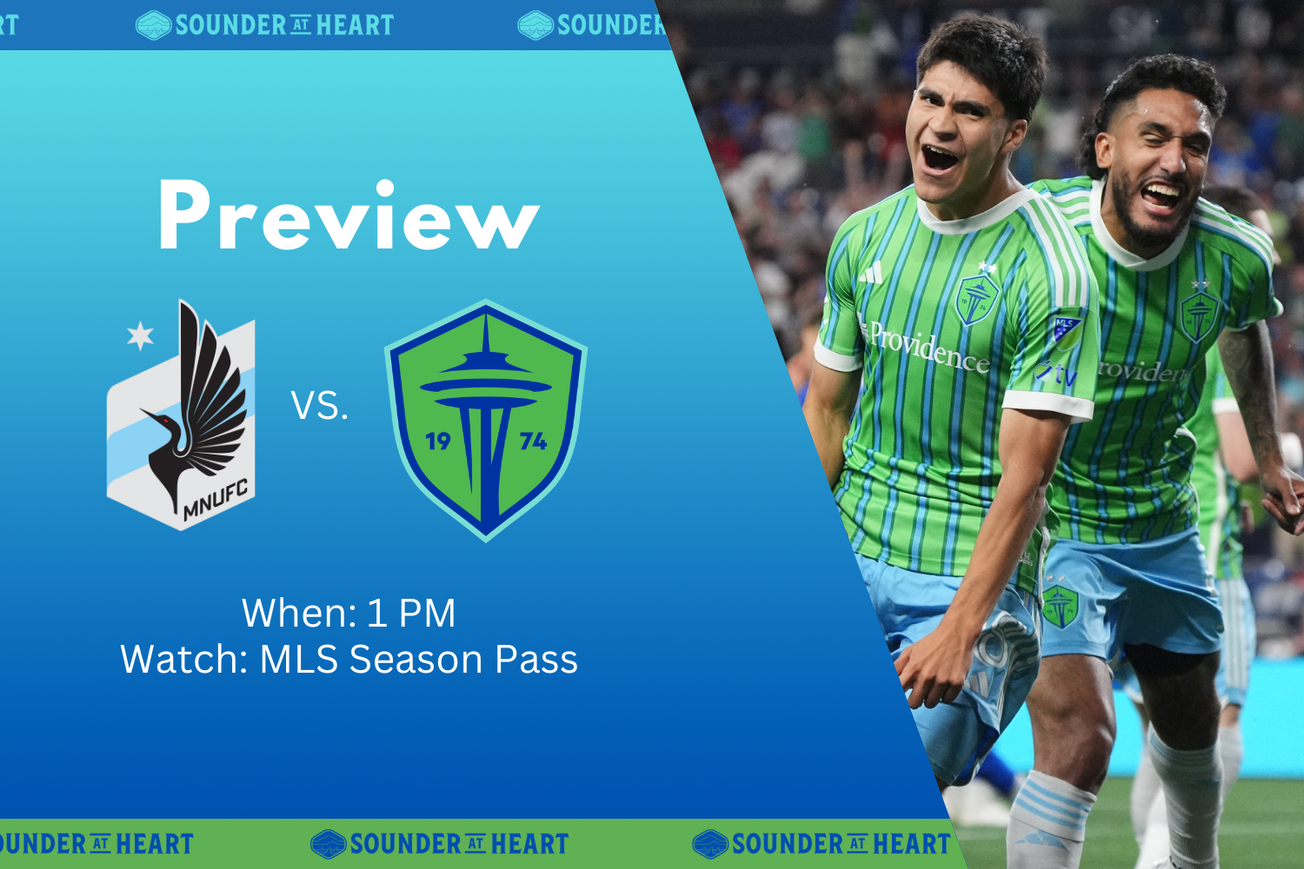Minnesota United vs. Sounders: Gamethread