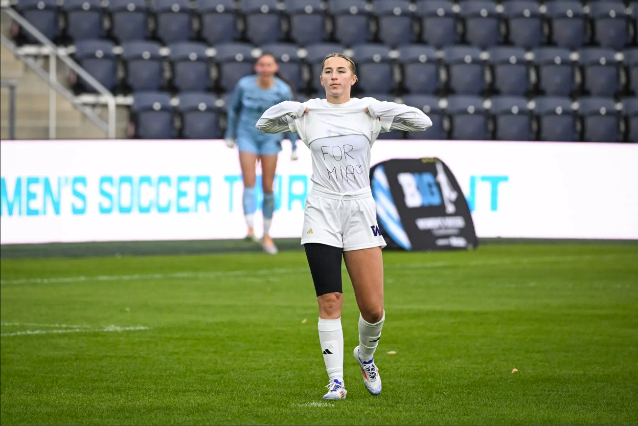 For Mia: UW women's soccer's Sweet 16 journey