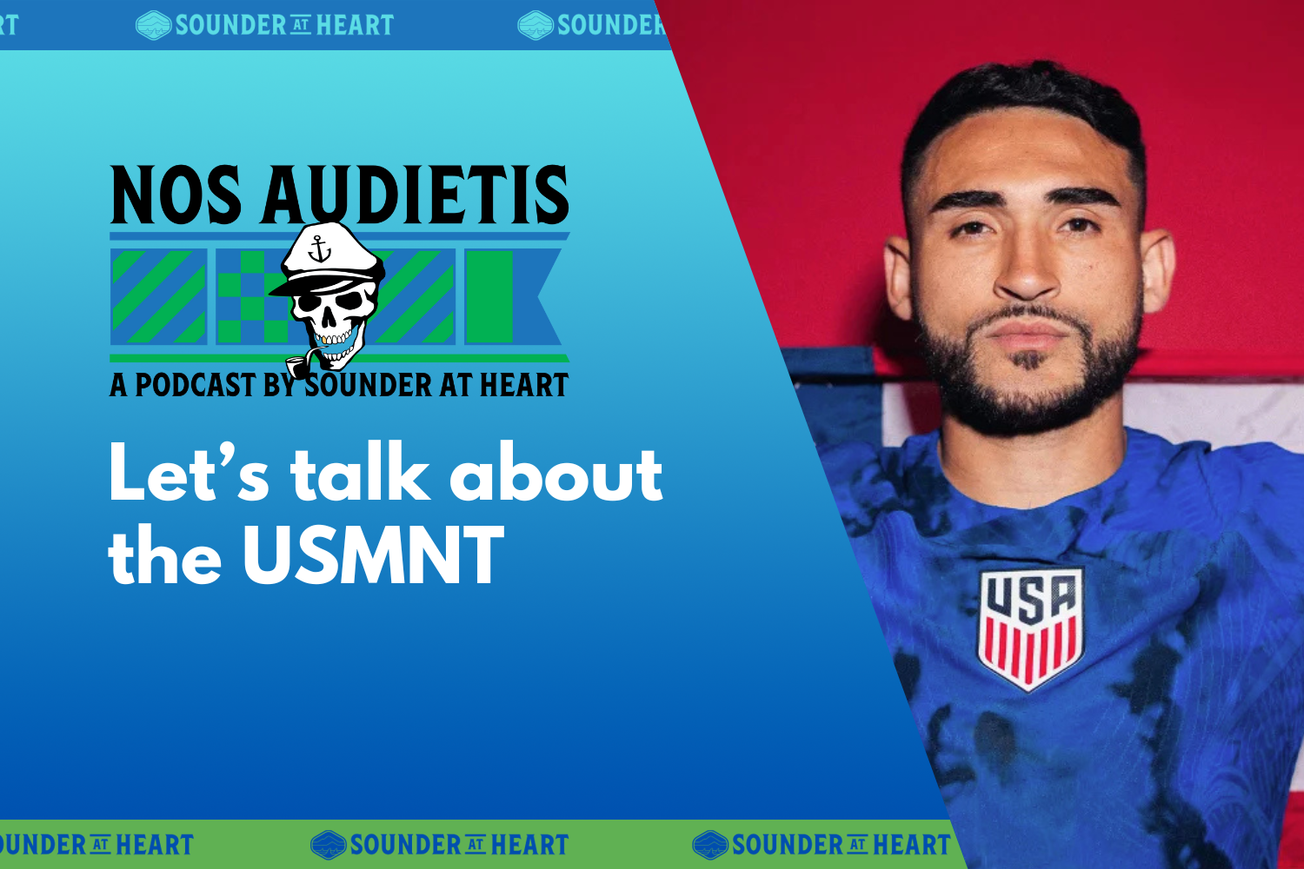 The one where a Cristian Roldan doubter admits he was wrong