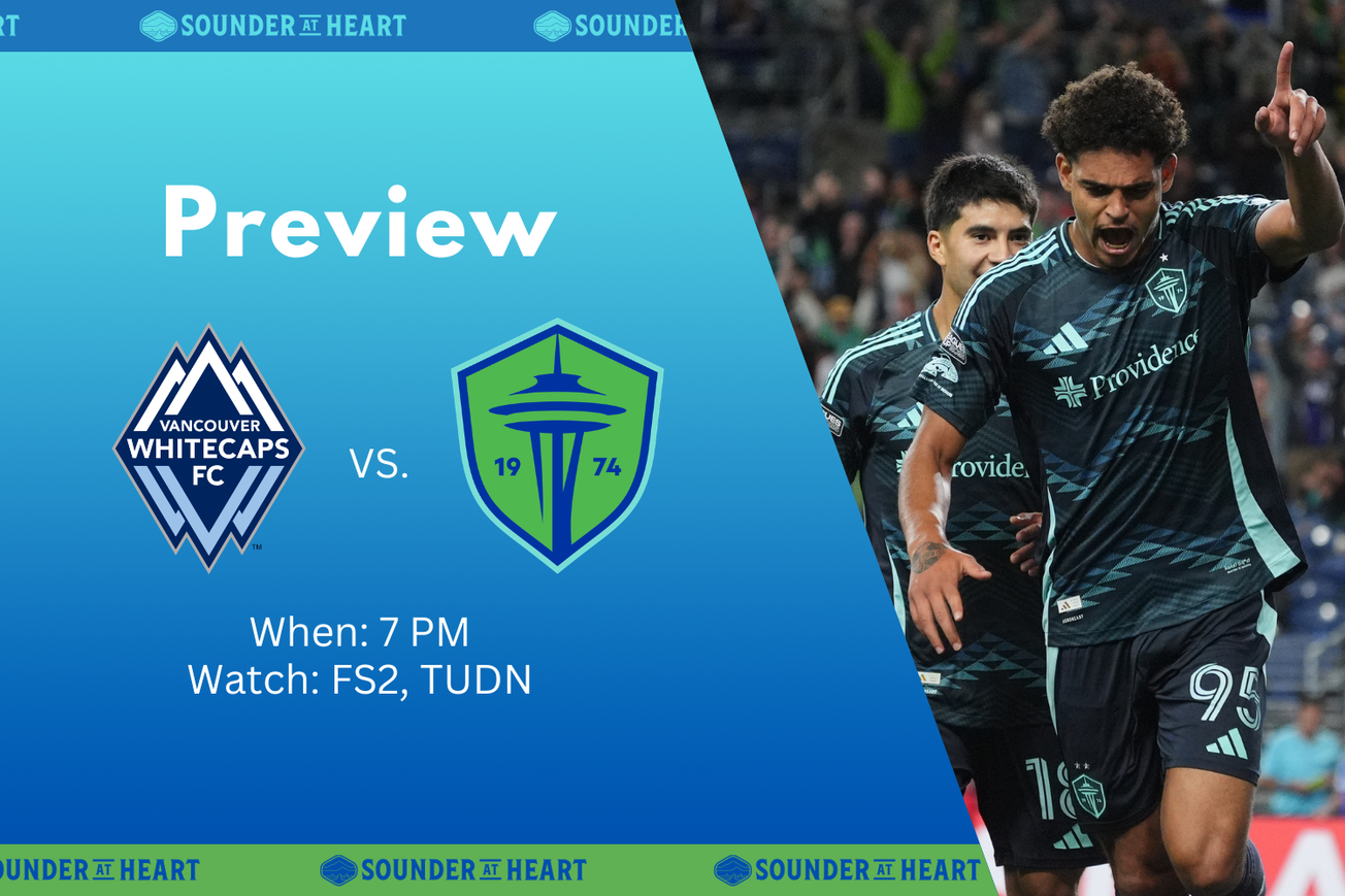 Whitecaps vs. Sounders: Gamethread