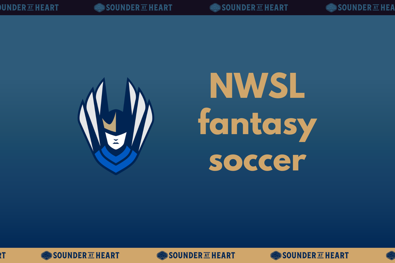 NWSL fantasy soccer logo, showing the Ride of the Valkyries logo.