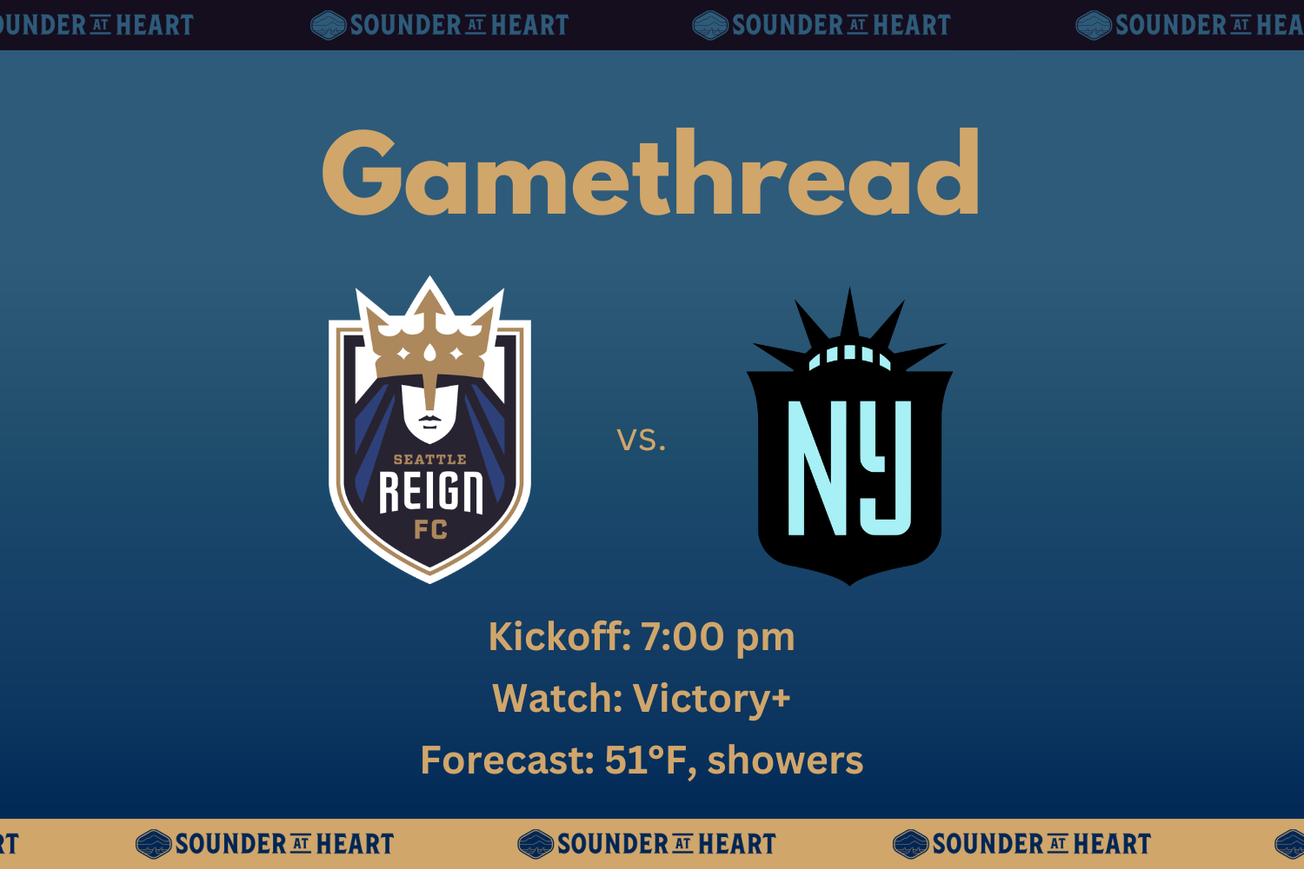 Reign vs Gotham gamethread. Kickoff at 7 PM, broadcast on Victory+ and a kickoff forecast of 51 degrees and showers.