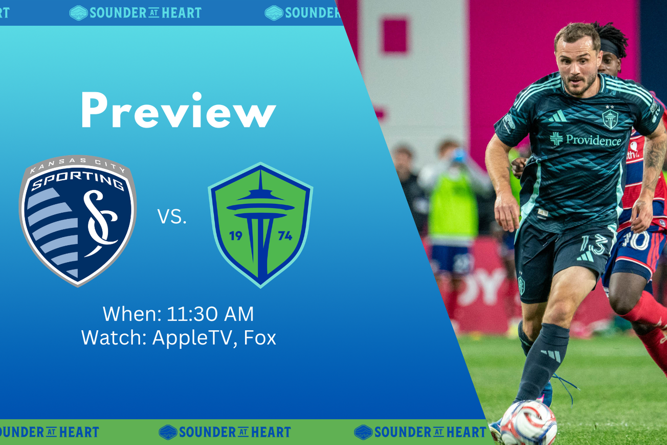 Sporting KC vs. Sounders: Gamethread
